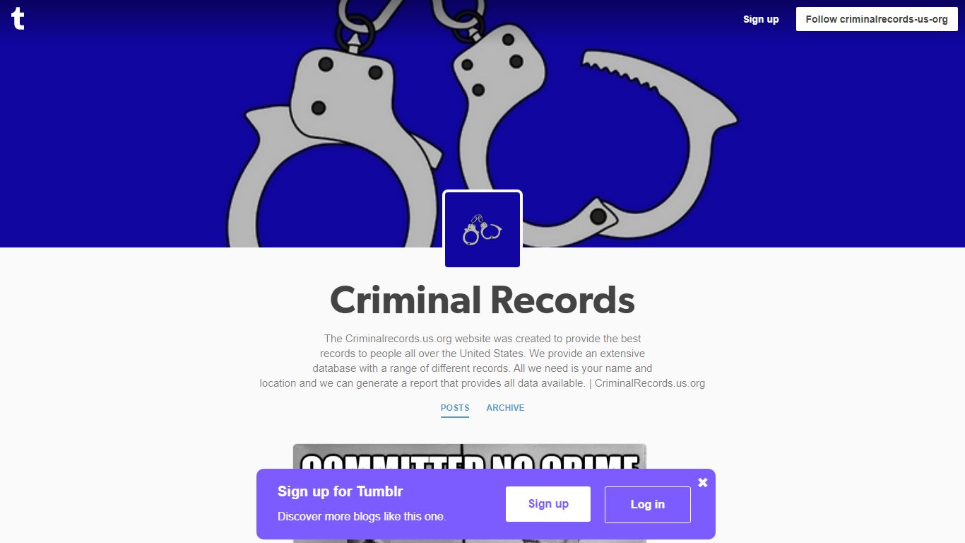Criminal Records